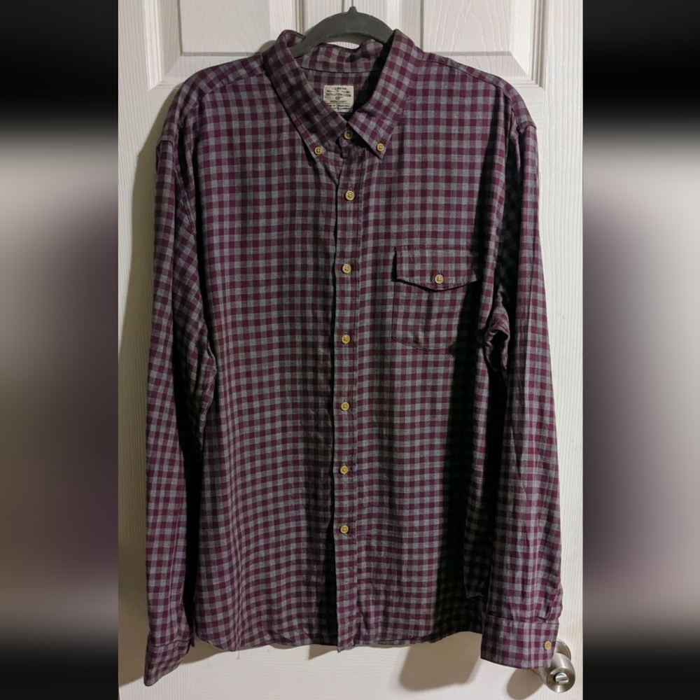 J. Crew Button Down Shirt XL 100% Cotton Work Shirt Business Casual